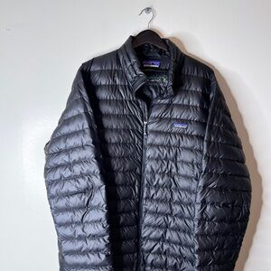 Patagonia Mens Down Sweater Jacket Full Zip 2XL “PATCH”